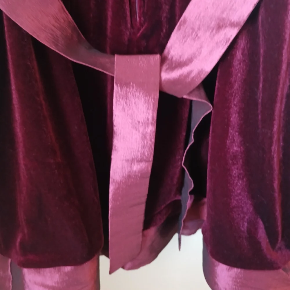 Rare Editions Girl's Holiday Dress With Sash And Cap Sleeves Size 6 - Picture 8 of 12